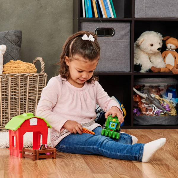 Фото - Пластиковый конструктор John Deere Kids Собери трактор с отрядом (47210)