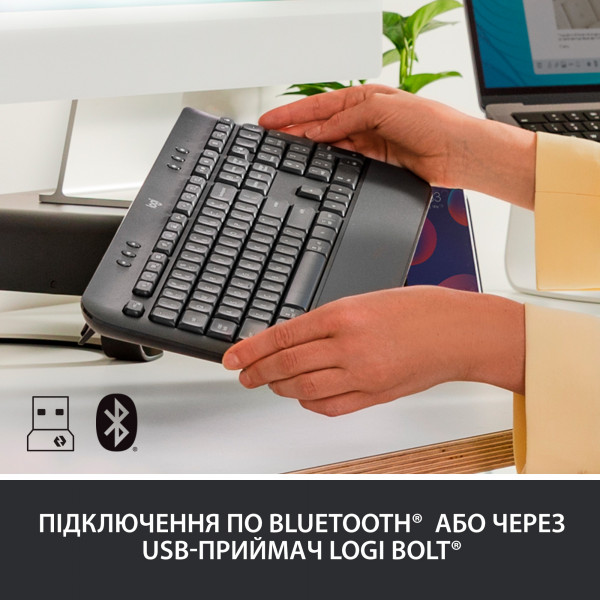 Фото - Клавиатура беспроводная Logitech SignatureK650 Graphite (920-010945)