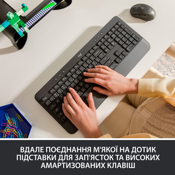 Фото - Клавиатура беспроводная Logitech SignatureK650 Graphite (920-010945)