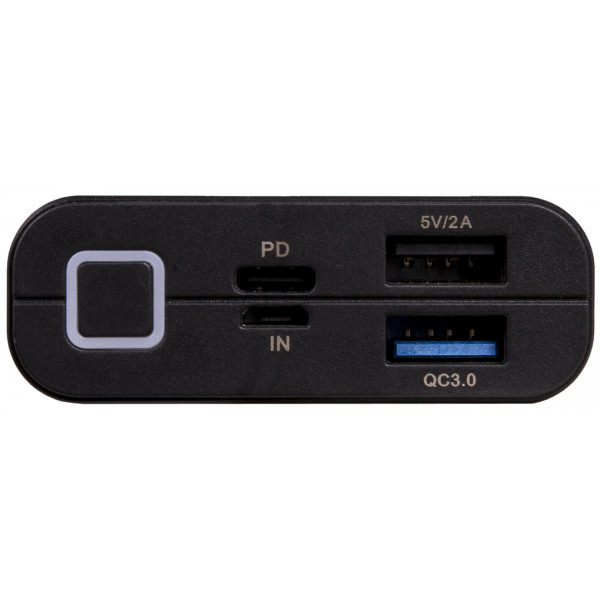 Фото - Батарея мобильная Canyon 10000mAh Black QC3.0 (H2CNDTPBQC10B/CND-TPBQC10B)