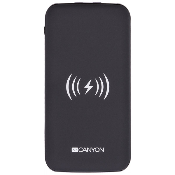 Фото - Батарея мобильная Canyon 8000mAh Wireless 5W Black (OSCNSTPBW8B/CNS-TPBW8B)