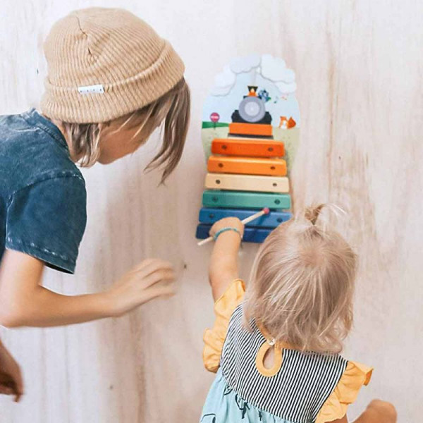 Фото - Ксилофон Oribel Veritiplay Паровоз (OR816-90001)