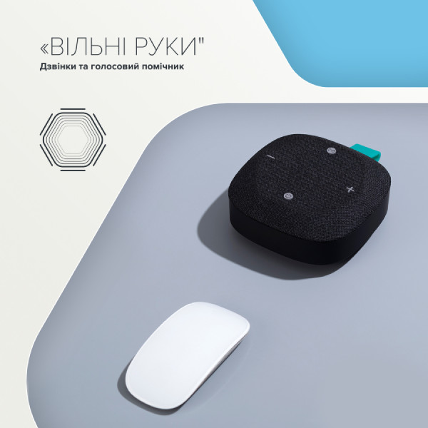 Фото - Портативная акустика Canyon HEXAGON 10 TWS 8W IPX5 Grey Blue (CNE-CBTSP10GB)