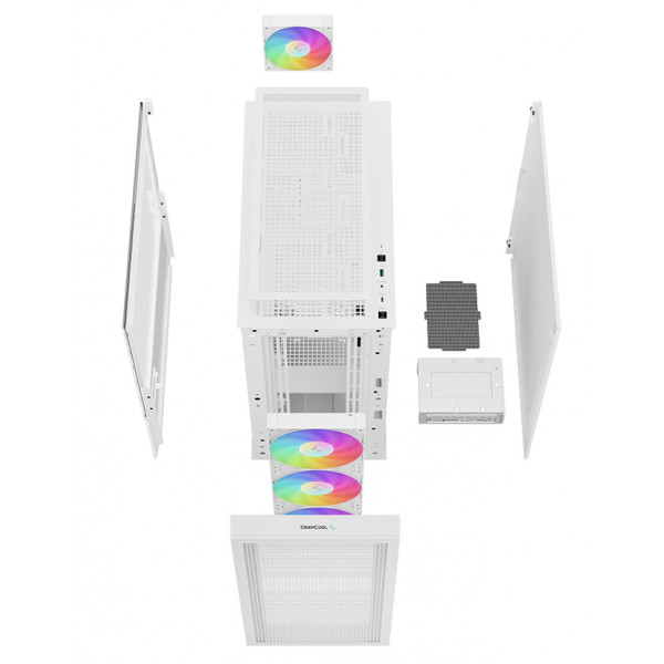 Фото - Корпус Deepcool CH560 Digital White (R-CH560-WHAPE4D-G-1) без БП