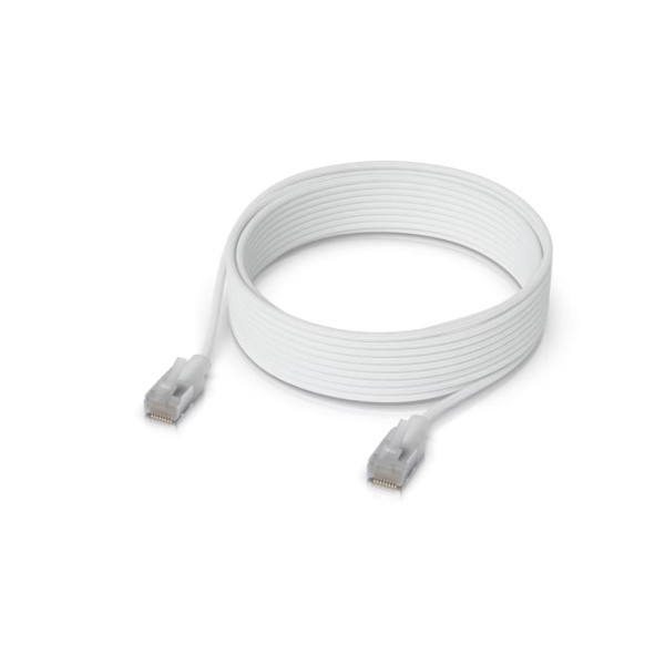 Фото - Кабель патч-корд Ubiquiti CABLE-PATCH-EL-C6A-5M-W