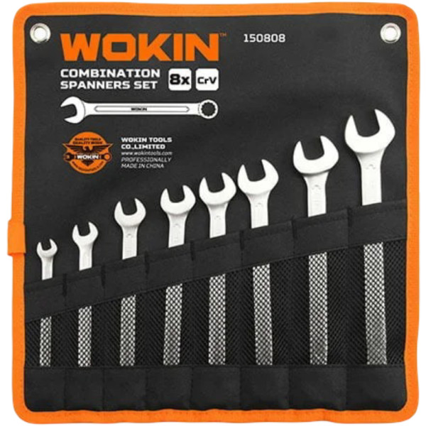 Фото - Набор комбинированных ключей WOKIN 8-19 мм 8 шт. (WK150808)