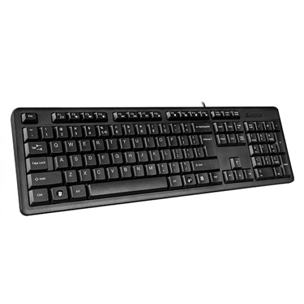 Фото - Уценка - Клавиатура проводная A4tech KK-3 USB (Black)