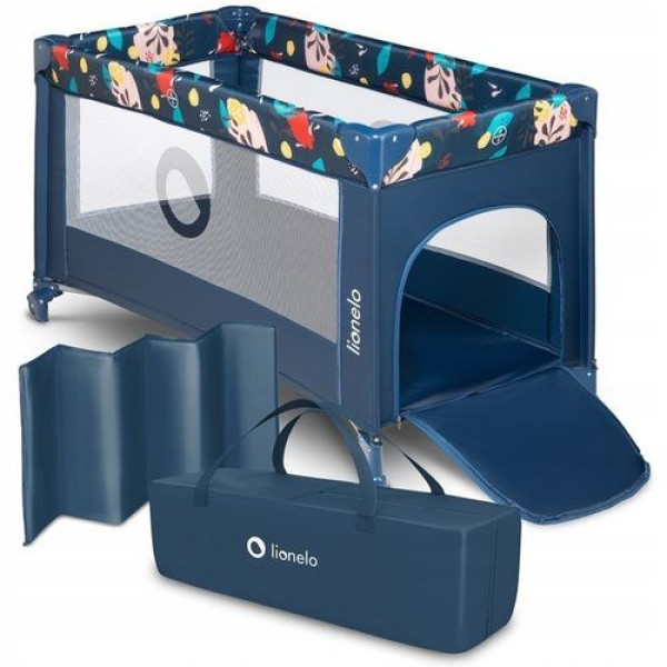 Фото - Манеж классический Lionelo Stefi Blue Navy