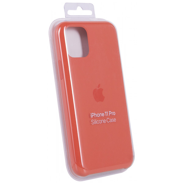 Фото - Чехол для смартфона Apple iPhone 11 Pro Silicone Case - Clementine (Orange) (MWYQ2ZM/A)