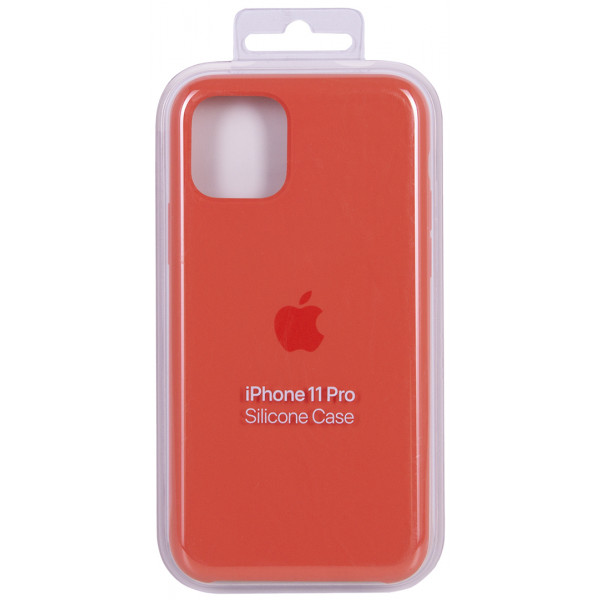Фото - Чехол для смартфона Apple iPhone 11 Pro Silicone Case - Clementine (Orange) (MWYQ2ZM/A)