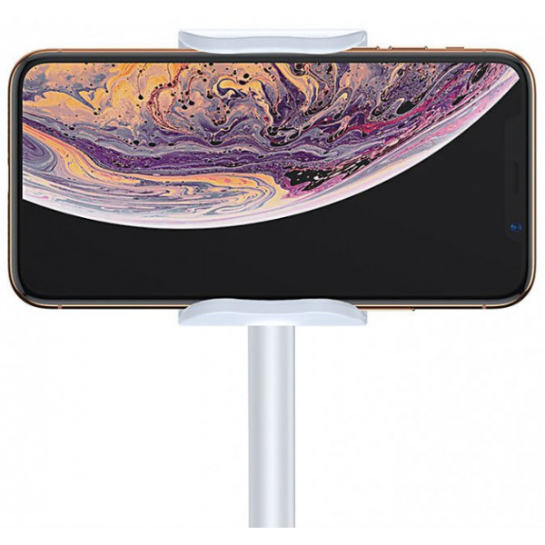 Фото - Держатель для мобильного устройства Baseus Unlimited Adjustment Lazy Phone Holder Silver (SULR-0S)