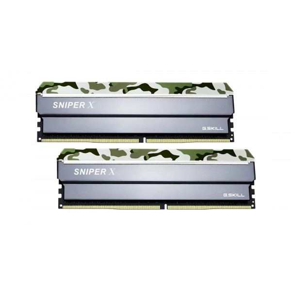 Фото - Память DDR G.Skill Sniper X Classic Camo DDR4-3200 32GB (2x16GB) (F4-3200C16D-32GSXFB)