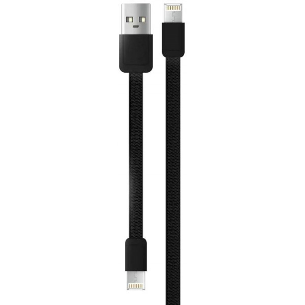 Фото - Кабель синхронизации данных WK WDC-009 M&S USB - Lightning + micro USB (M/M) 1m Black (2000700004696)