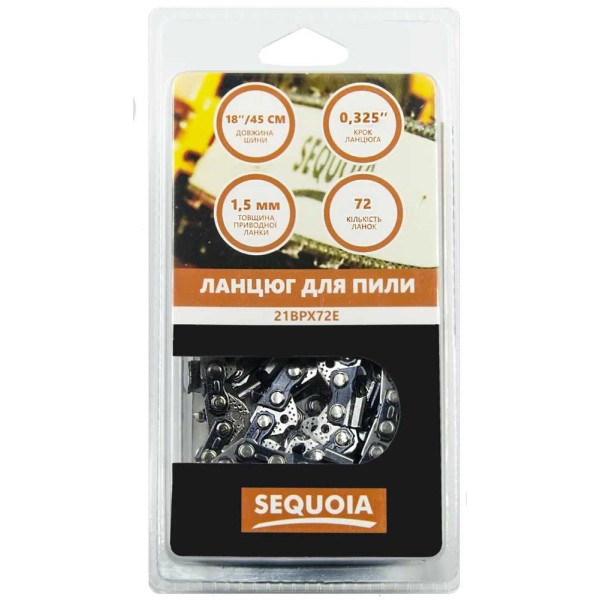 Фото - Цепь для пилы SEQUOIA 0.325", 1.5 мм, 72 ланки (21BPX72E) Фото - Цепь для пилы SEQUOIA 0.325", 1.5 мм, 72 ланки (21BPX72E)