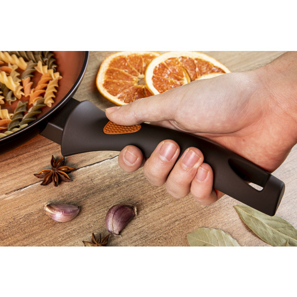 Фото - Сковорода универсальная Ardesto Terra Nature 26 см Orange/Brown (AR2726FA)