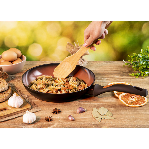 Фото - Сковорода универсальная Ardesto Terra Nature 26 см Orange/Brown (AR2726FA)