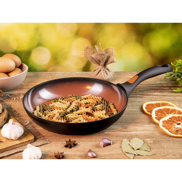 Фото - Сковорода универсальная Ardesto Terra Nature 26 см Orange/Brown (AR2726FA)