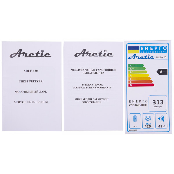 Фото - Морозильный ларь ARCTIC ARLF-420