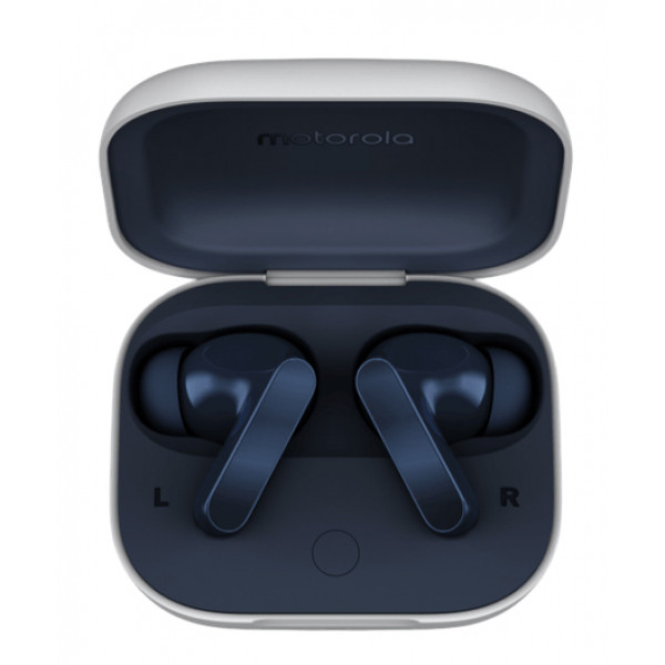 Фото - Наушники вкладыши беспроводные TWS Motorola Moto Buds Starlight Blue (PG38C05748)