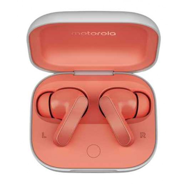 Фото - Наушники вкладыши беспроводные TWS Motorola Moto Buds Coral Peach (PG38C05750)