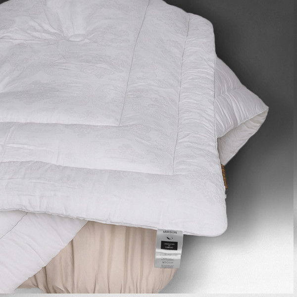 Фото - Одеяло детское демисезонное MirSon 110х140 см Бамбуковое №1564 Ferrero White (2200011172873)