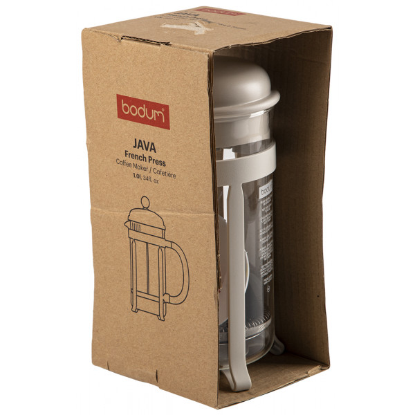 Фото - Френч-пресс Bodum Java 1 л White (1908-913)