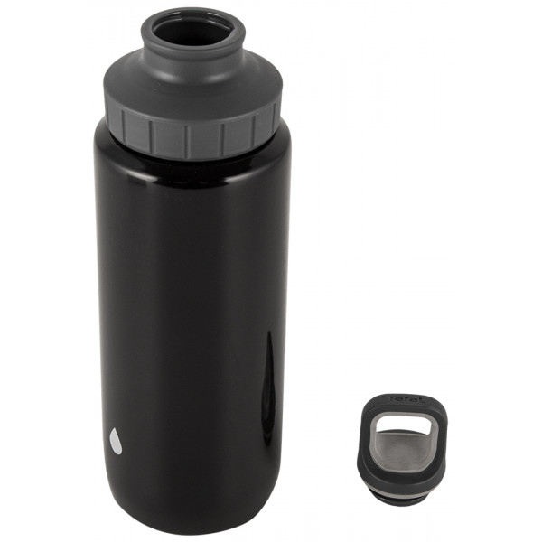 Фото - Бутылка для воды Tefal K3194212 Drink2go Light Steel 0,6 л Black