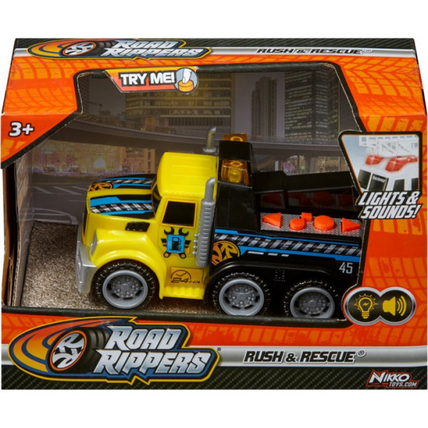 Фото - Наземная спецтехника Road Rippers Машинка Rush and Rescue Эвакуатор (20134)