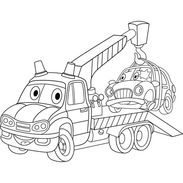 Фото - Раскраски ArtCraft Эвакуатор 25х30 см (15067-AC)