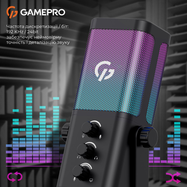 Фото - Микрофон для компьютера проводной GamePro Genesis X-Arctic (UGM117B)