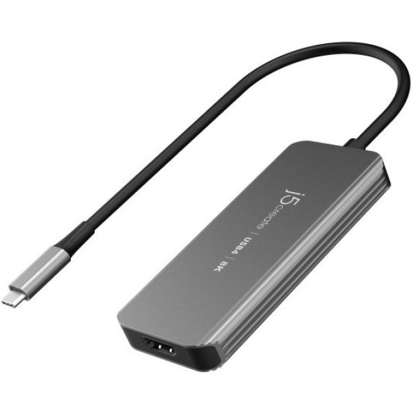 Фото - Хаб USB J5create USB-C 5-в-1 Silver (JCH453-N)