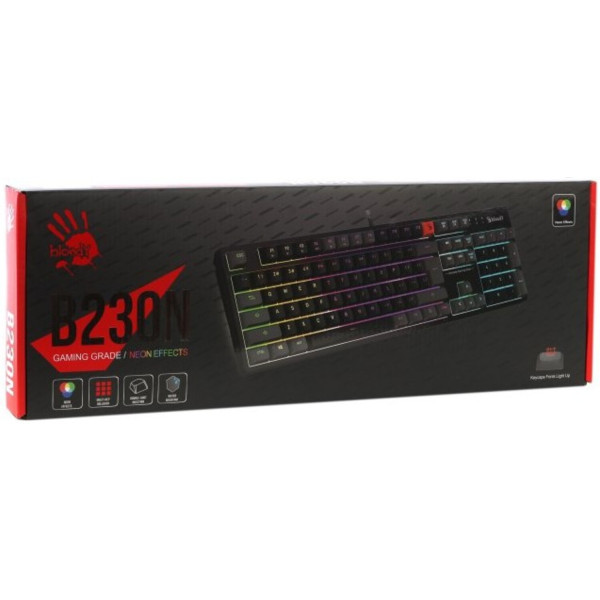 Фото - Клавиатура проводная игровая Bloody B230N (Black)