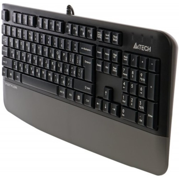 Фото - Клавиатура проводная A4tech FK20 (Grey)