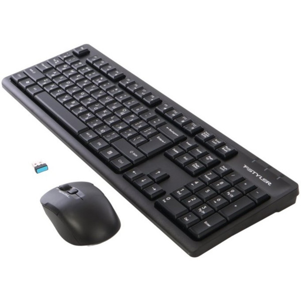 Фото - Клавиатура+мышь беспроводная A4tech FG1200 (Black)