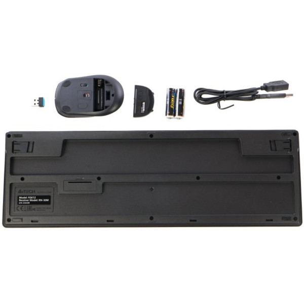 Фото - Клавиатура+мышь беспроводная A4tech FG1200 (Black)