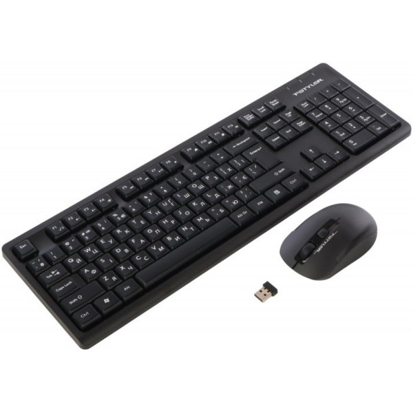 Фото - Клавиатура+мышь беспроводная A4tech FG1200S (Black)