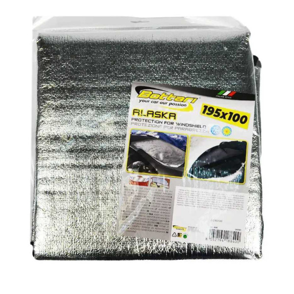 Фото - Шторка солнцезащитная для авто Bottari 195x100 см ALASKA (18840-IS)