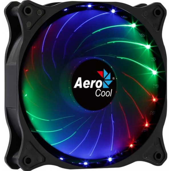 Фото - Корпусный вентилятор AEROCOOL Cosmo 12 FRGB Molex