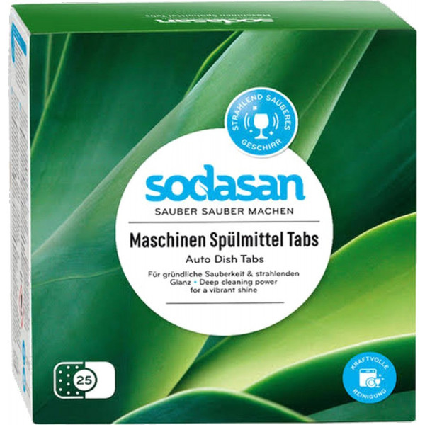 Фото - Таблетка для посудомоечной машины Sodasan органические 25 шт. (4019886024280) Фото - Таблетка для посудомоечной машины Sodasan органические 25 шт. (4019886024280)