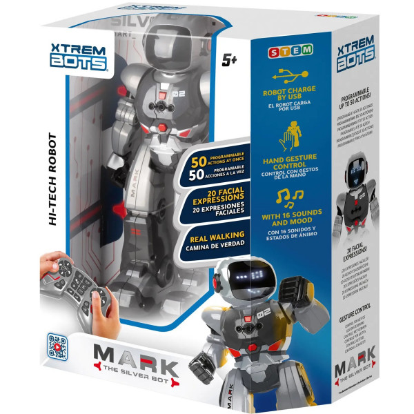 Фото - Радиоуправляемый робот BlueRocket Марк STEM (XT3803275)