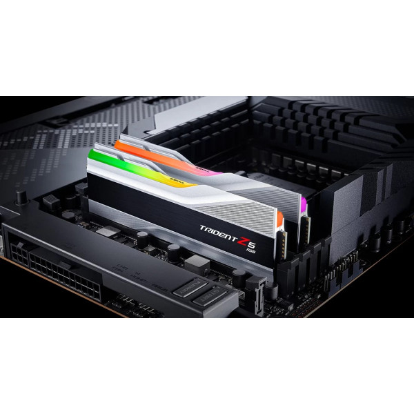 Фото - Память DDR G.Skill Trident Z5 RGB DDR5-6400 64GB 2x32GB CL32-39-39-102 1.40V (F5-6400J3239G32GX2-TZ5RW)