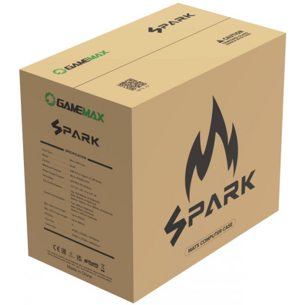 Фото - Микроповреждение - Корпус Gamemax ATX без блока питания ini-ITX Spark Pro Black
