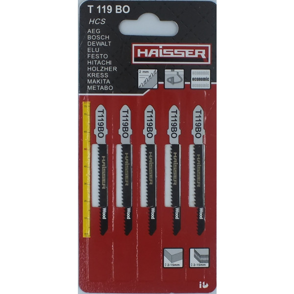 Фото - Полотно Haisser Т 119 BО 50 мм 5 шт. Фото - Полотно Haisser Т 119 BО 50 мм 5 шт.