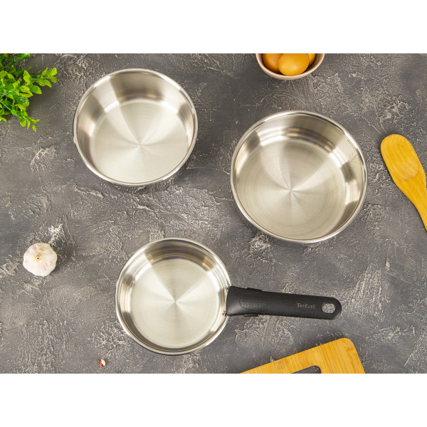 Фото - Набор ковшей со съемной ручкой Tefal L9419502 Ingenio Preference 4 пр.