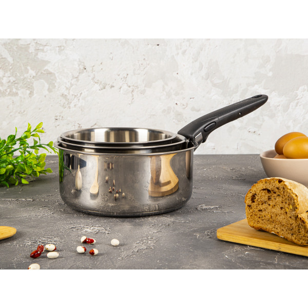 Фото - Набор ковшей со съемной ручкой Tefal L9419502 Ingenio Preference 4 пр.