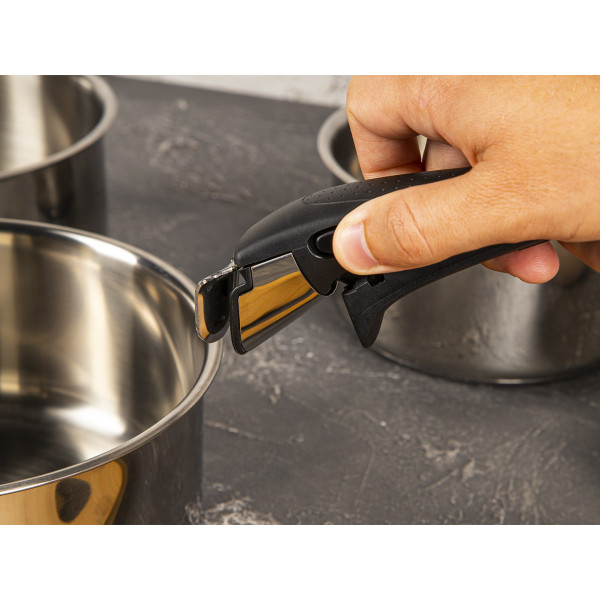 Фото - Набор ковшей со съемной ручкой Tefal L9419502 Ingenio Preference 4 пр.