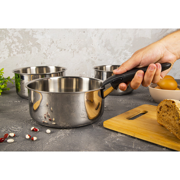 Фото - Набор ковшей со съемной ручкой Tefal L9419502 Ingenio Preference 4 пр.