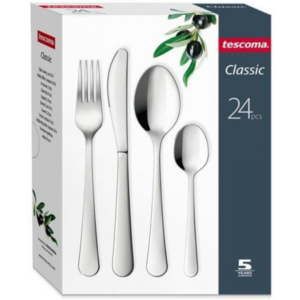 Фото - Набор столовых приборов tescoma 391406 Classic 24 шт.