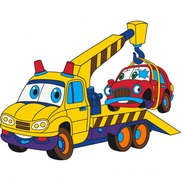 Фото - Раскраски ArtCraft Эвакуатор 25х30 см (15067-AC) Фото - Раскраски ArtCraft Эвакуатор 25х30 см (15067-AC)