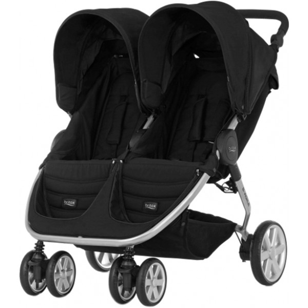 Фото - Коляска для двойни прогулочная Britax-Romer B-AGILE DOUBLE Cosmos Black (2000033222)
